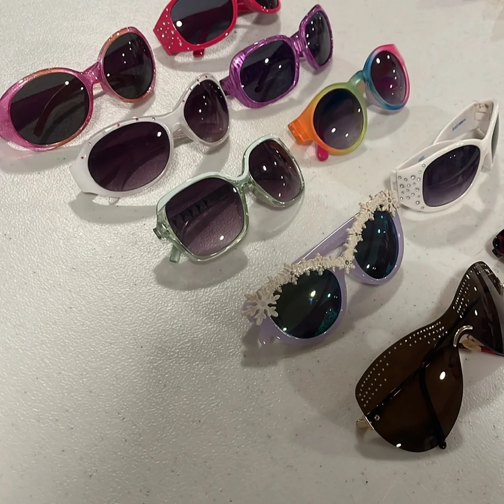 10 Pairs Girls Sunglasses
